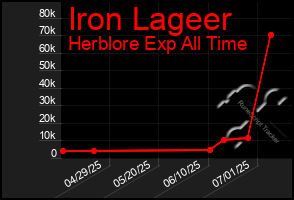 Total Graph of Iron Lageer