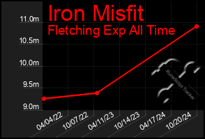 Total Graph of Iron Misfit