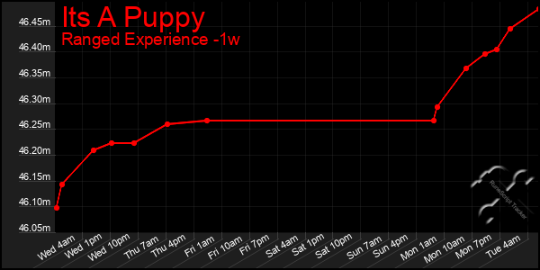 Last 7 Days Graph of Its A Puppy