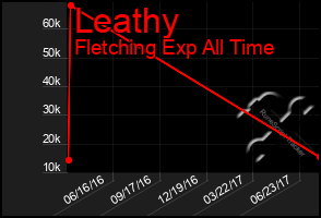 Total Graph of Leathy