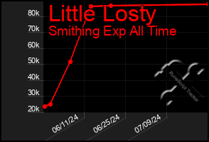 Total Graph of Little Losty