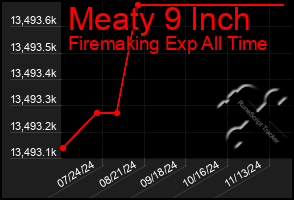 Total Graph of Meaty 9 Inch