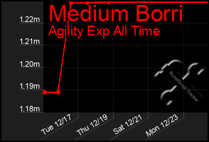 Total Graph of Medium Borri