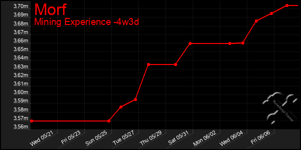 Last 31 Days Graph of Morf