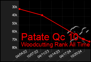 Total Graph of Patate Qc 10