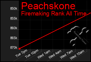 Total Graph of Peachskone