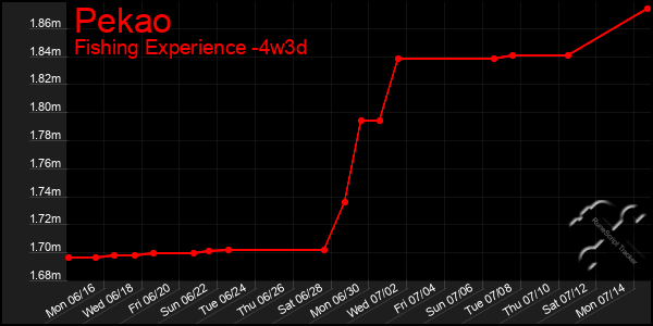 Last 31 Days Graph of Pekao