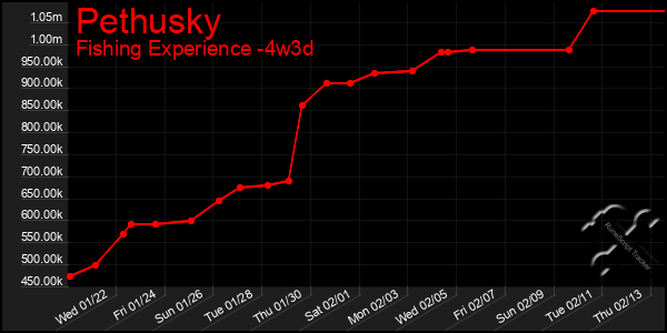 Last 31 Days Graph of Pethusky