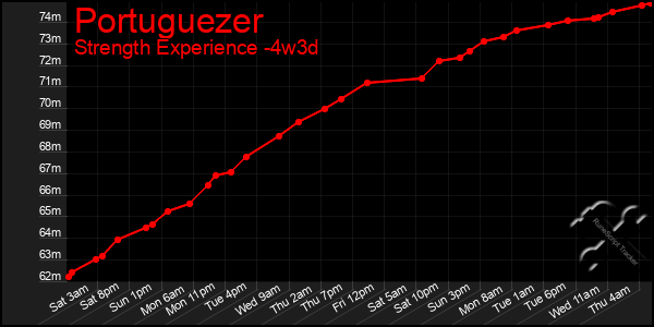 Last 31 Days Graph of Portuguezer