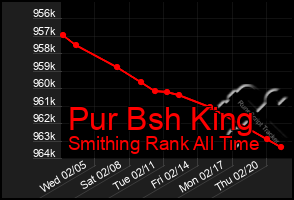 Total Graph of Pur Bsh King