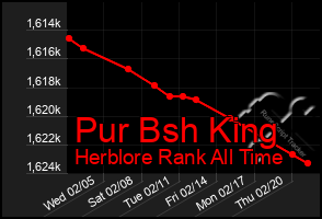 Total Graph of Pur Bsh King