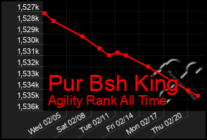 Total Graph of Pur Bsh King