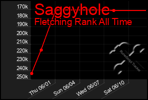 Total Graph of Saggyhole