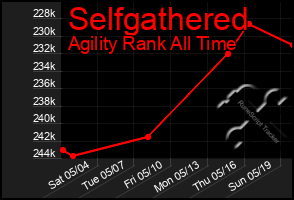 Total Graph of Selfgathered