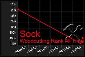 Total Graph of Sock