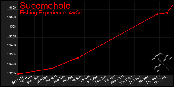 Last 31 Days Graph of Succmehole