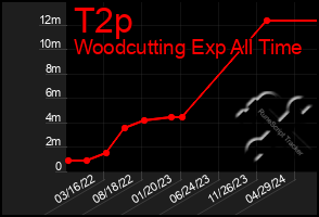 Total Graph of T2p