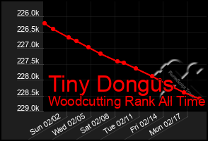 Total Graph of Tiny Dongus