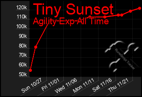 Total Graph of Tiny Sunset