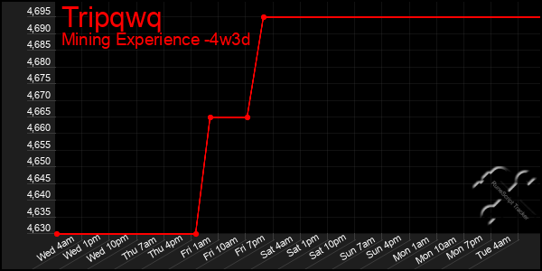 Last 31 Days Graph of Tripqwq