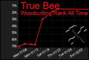 Total Graph of True Bee