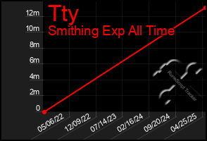 Total Graph of Tty
