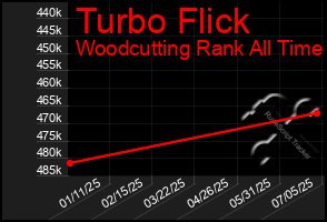 Total Graph of Turbo Flick