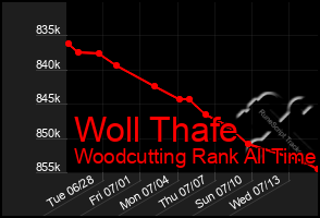 Total Graph of Woll Thafe